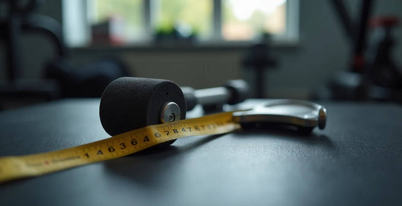 Close-up view of growth monitoring and assessment tools